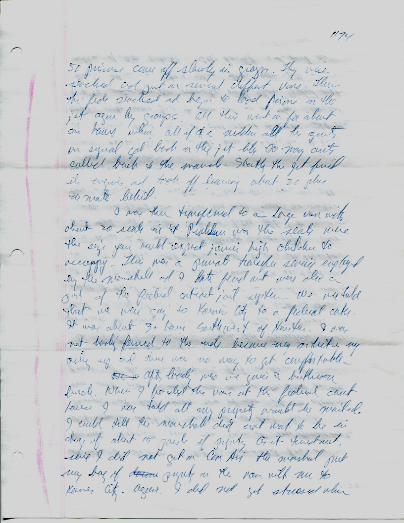 Dr John WorldPeace 2008 Prison Journal